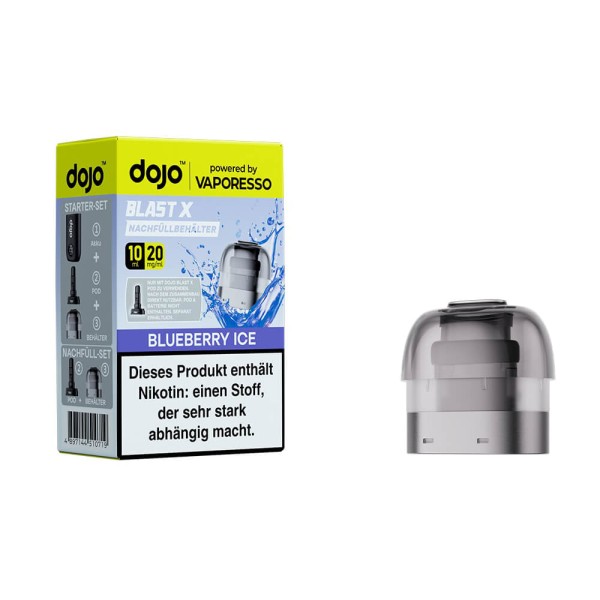 DoJo Blast X Nachfüllbehälter Blueberry Ice