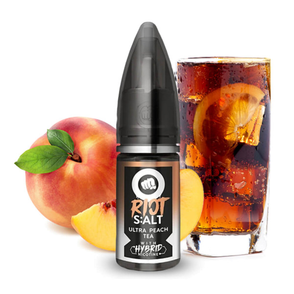 Riot Squad Black Edition Ultra Peach Tea Nikotinsalz