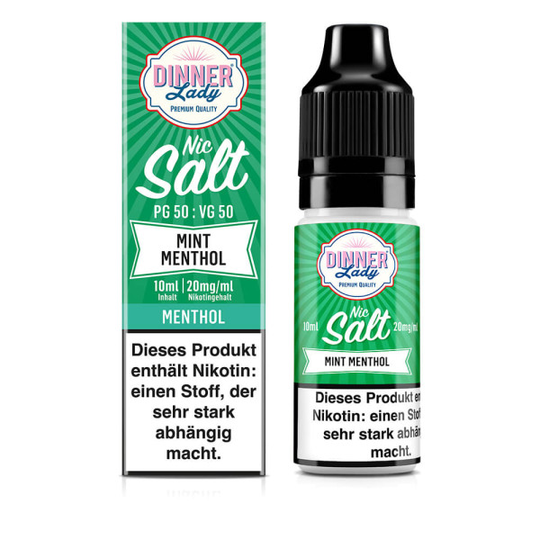 Dinner Lady Nikotinsalz Mint Menthol (Spearmint Menthol)
