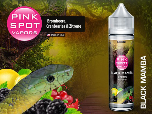 Pink Spot Black Mamba