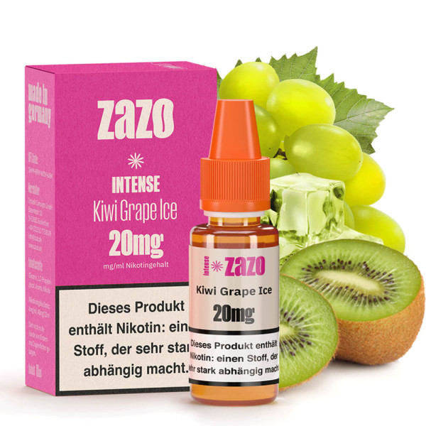 ZAZO INTENSE Kiwi Grape Ice Nikotinsalz