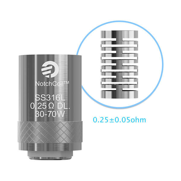 (5x) Joyetech SS316 NotchCoil