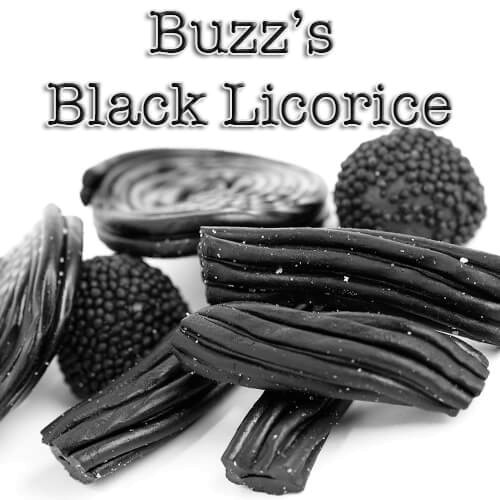 Pink Spot Buzzs Black Licorice