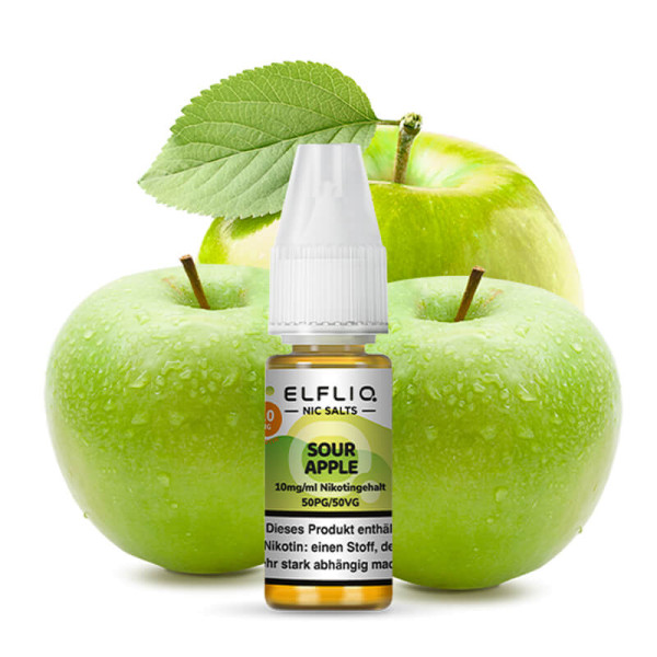 Elf Bar ELFLIQ Sour Apple Nikotinsalz