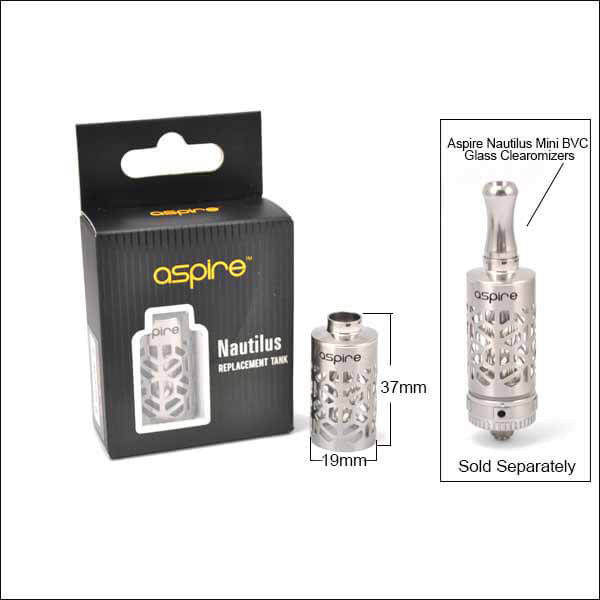 Aspire Nautilus Mini Tank with Hollowed-Out Sleeve