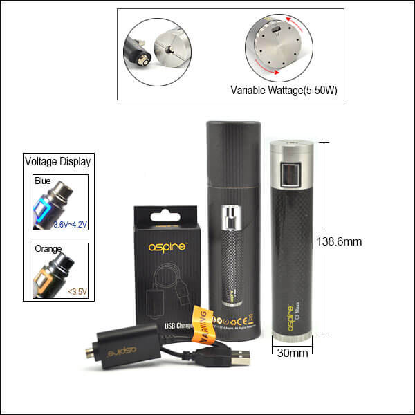 Aspire CF MAXX 50W Mod