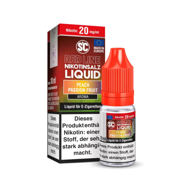 SC Red Line Peach Passion Fruit Nikotinsalz