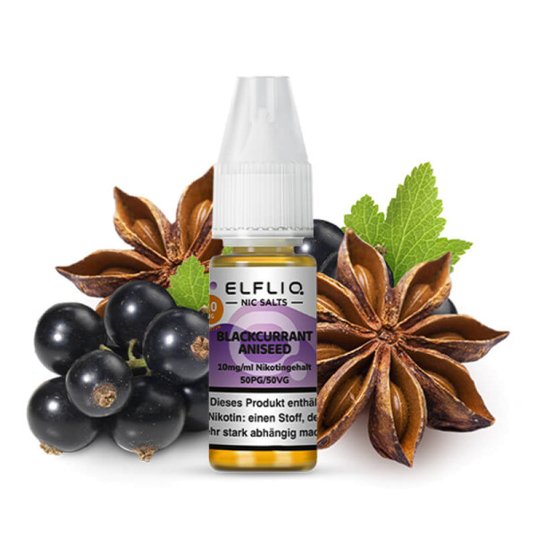 Elf Bar ELFLIQ Blackcurrant Aniseed Nikotinsalz