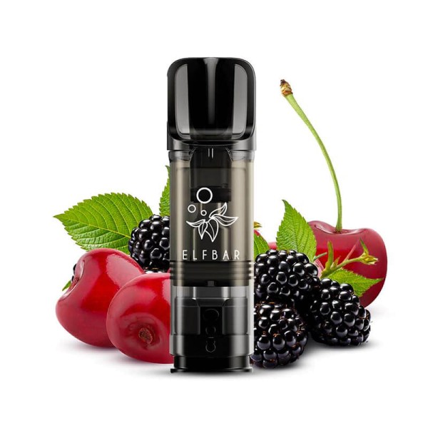 (2x) Elf Bar ELFA Pod Blackberry Cherry