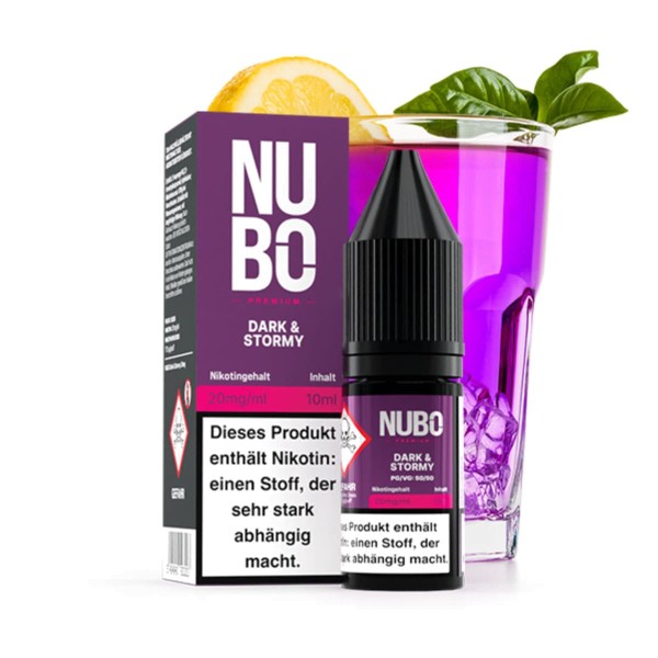 NUBO Dark and Stormy Nikotinsalz