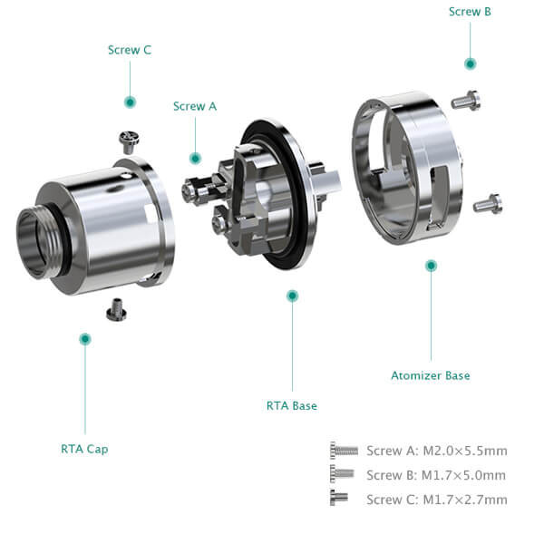Eleaf Lemo 3 Ersatzschrauben