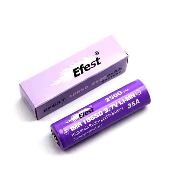 Efest Purple IMR 18650 - 2500mAh