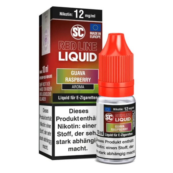SC Red Line Liquid Guava Raspberry