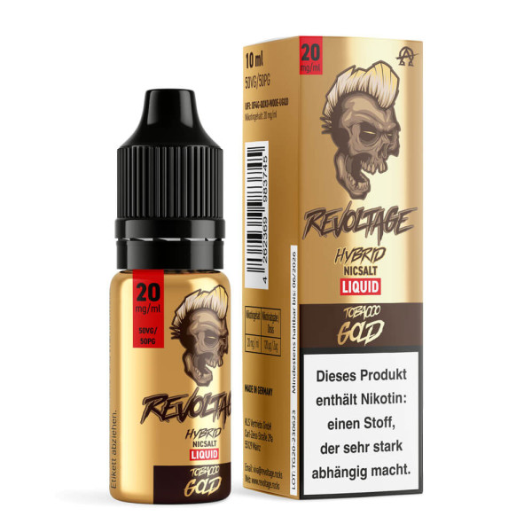 Revoltage Tobacco Gold Hybrid Nikotinsalz