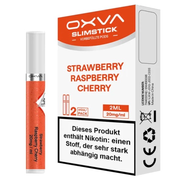 OXVA SlimStick Pod Strawberry Raspberry Cherry