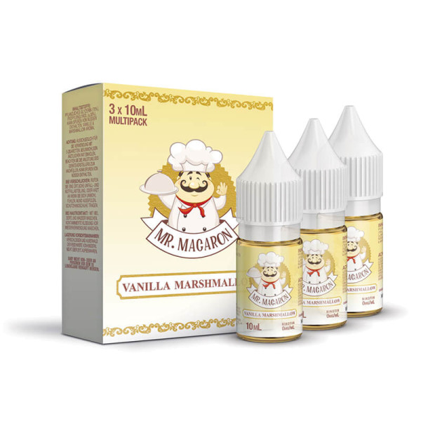 (3x) Mr. Macaron Vanilla Marshmallow