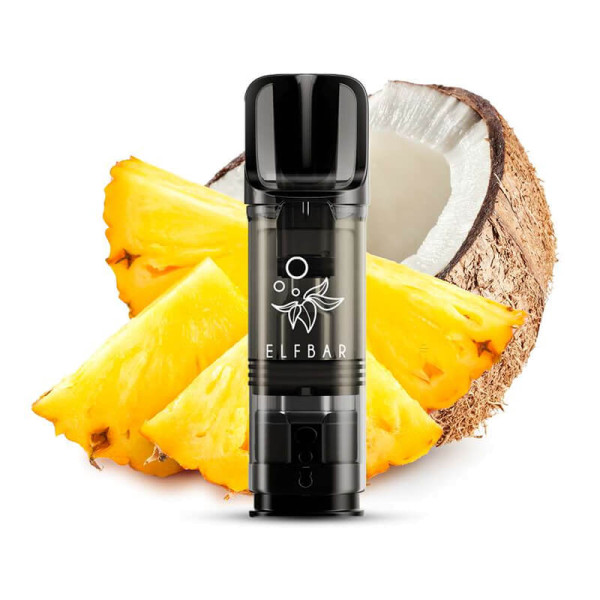 (2x) Elf Bar ELFA Pod Pineapple Coconut