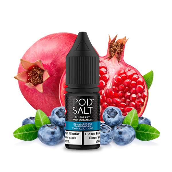 Pod Salt FUSION Professor Puff Blueberry Pomegranate Nikotinsalz