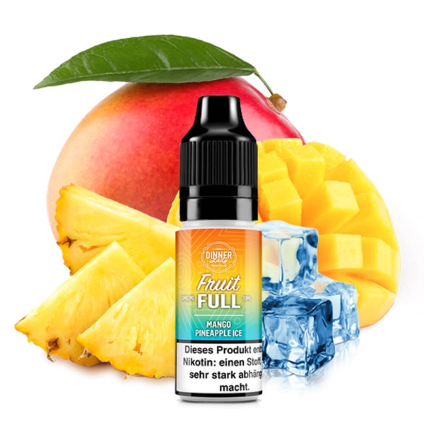 Dinner Lady Nikotinsalz FRUIT FULL Mango Pineapple Ice