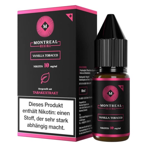 Montreal Nikotinsalz Vanilla Tobacco