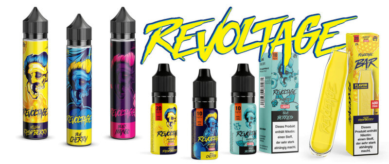 jbr media max vape Revoltage – Aqua Berries, FLEX & mehr