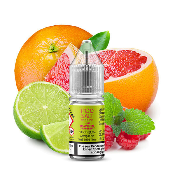 Pod Salt XTRA Lime Raspberry Grapefruit Nikotinsalz